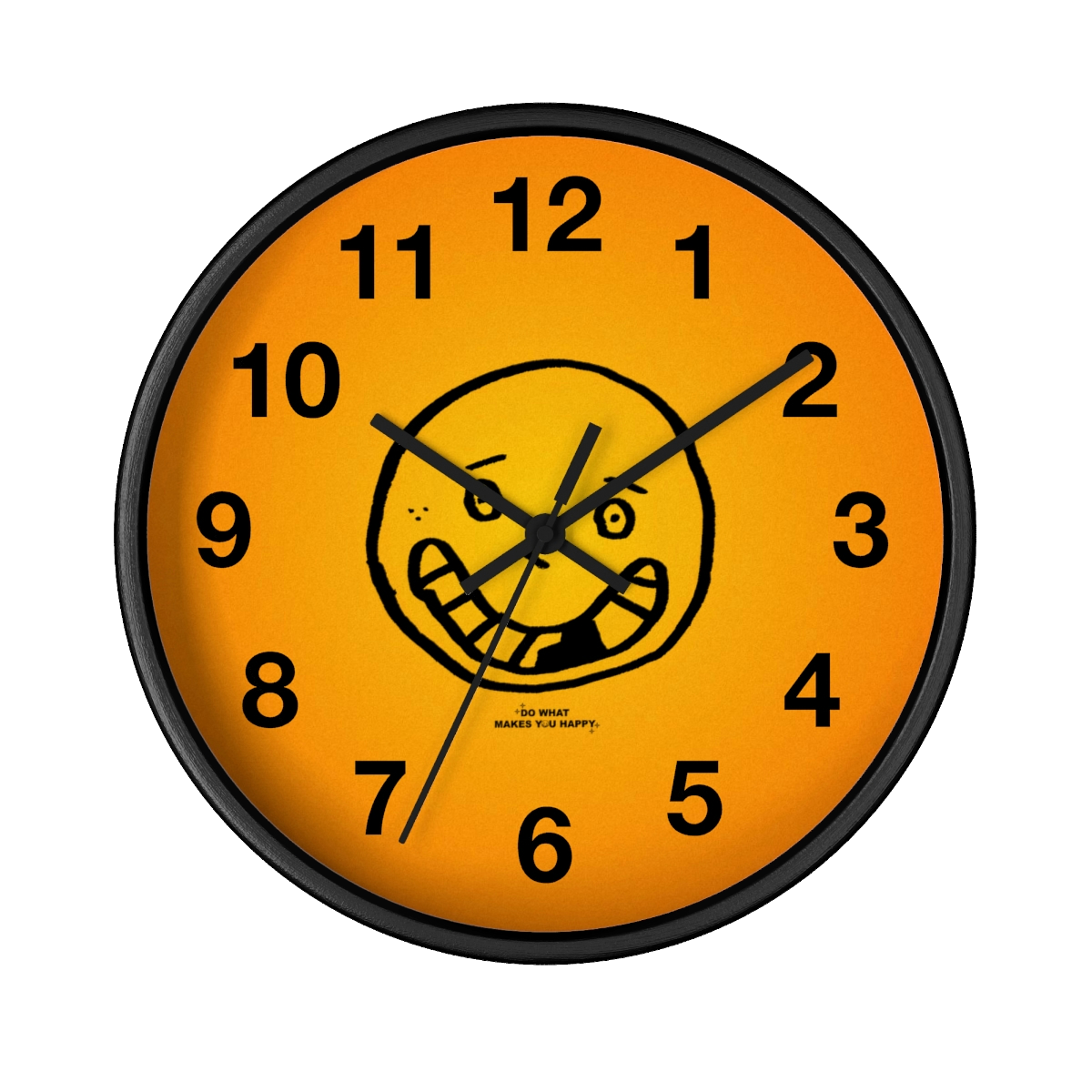 DO WHAT MAKES YOU HAPPY CLOCK