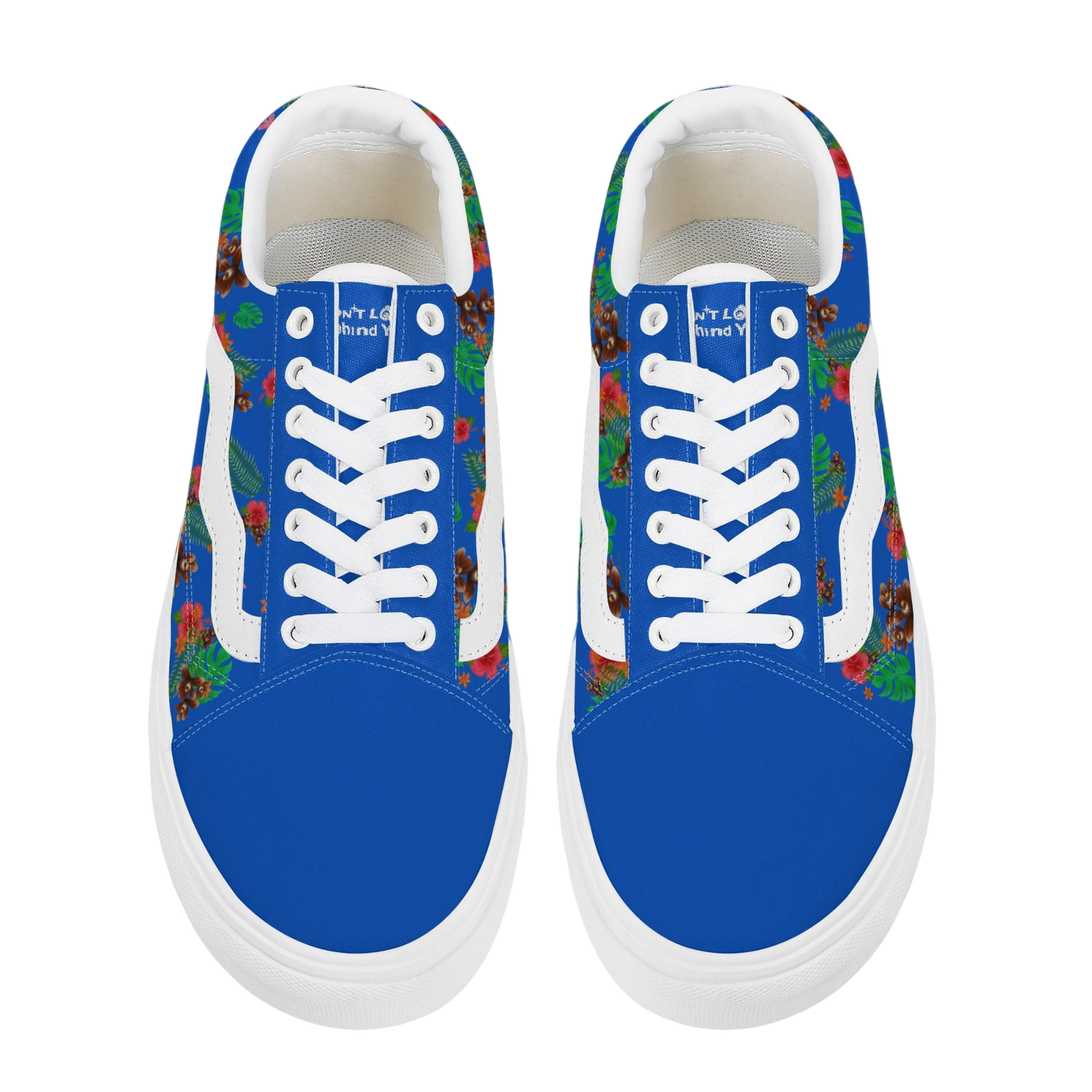 DON'T LOOK BEHIND YOU. HAWAIIAN PRINT VANS