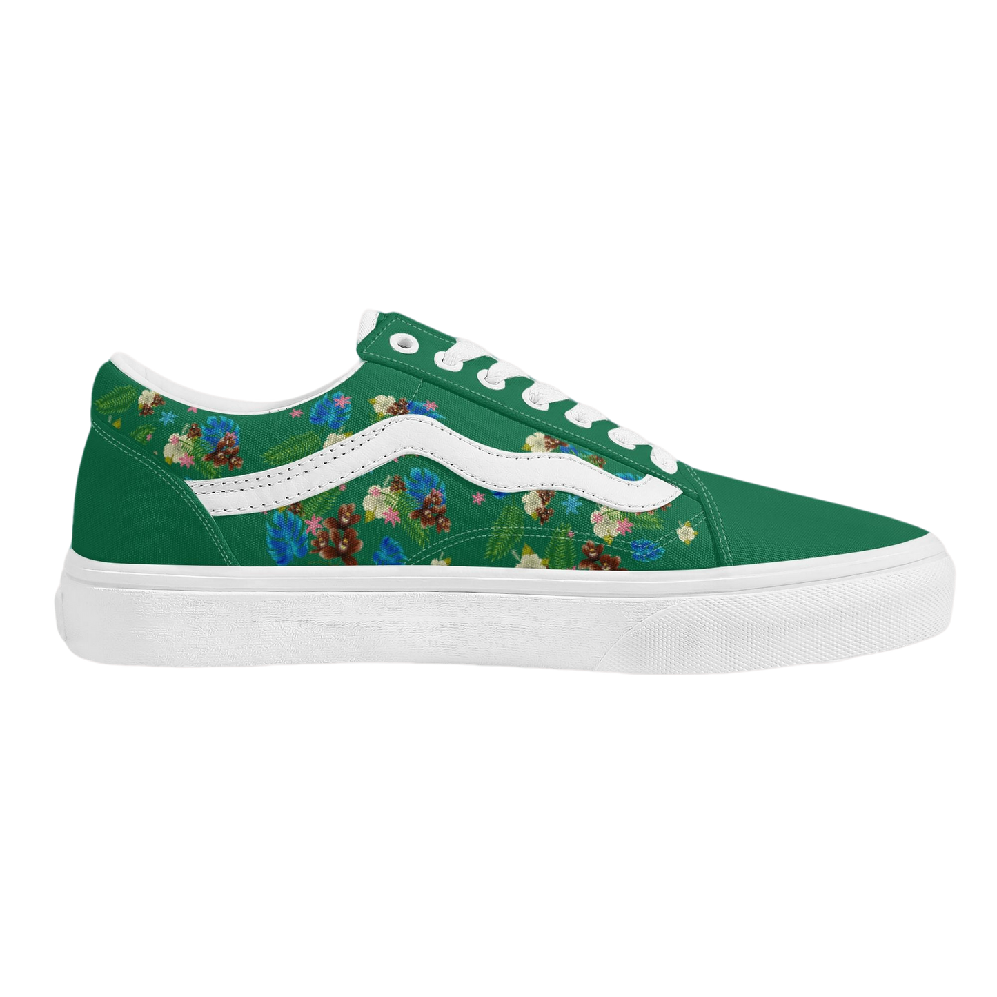 DON'T LOOK BEHIND YOU. HAWAIIAN PRINT VANS