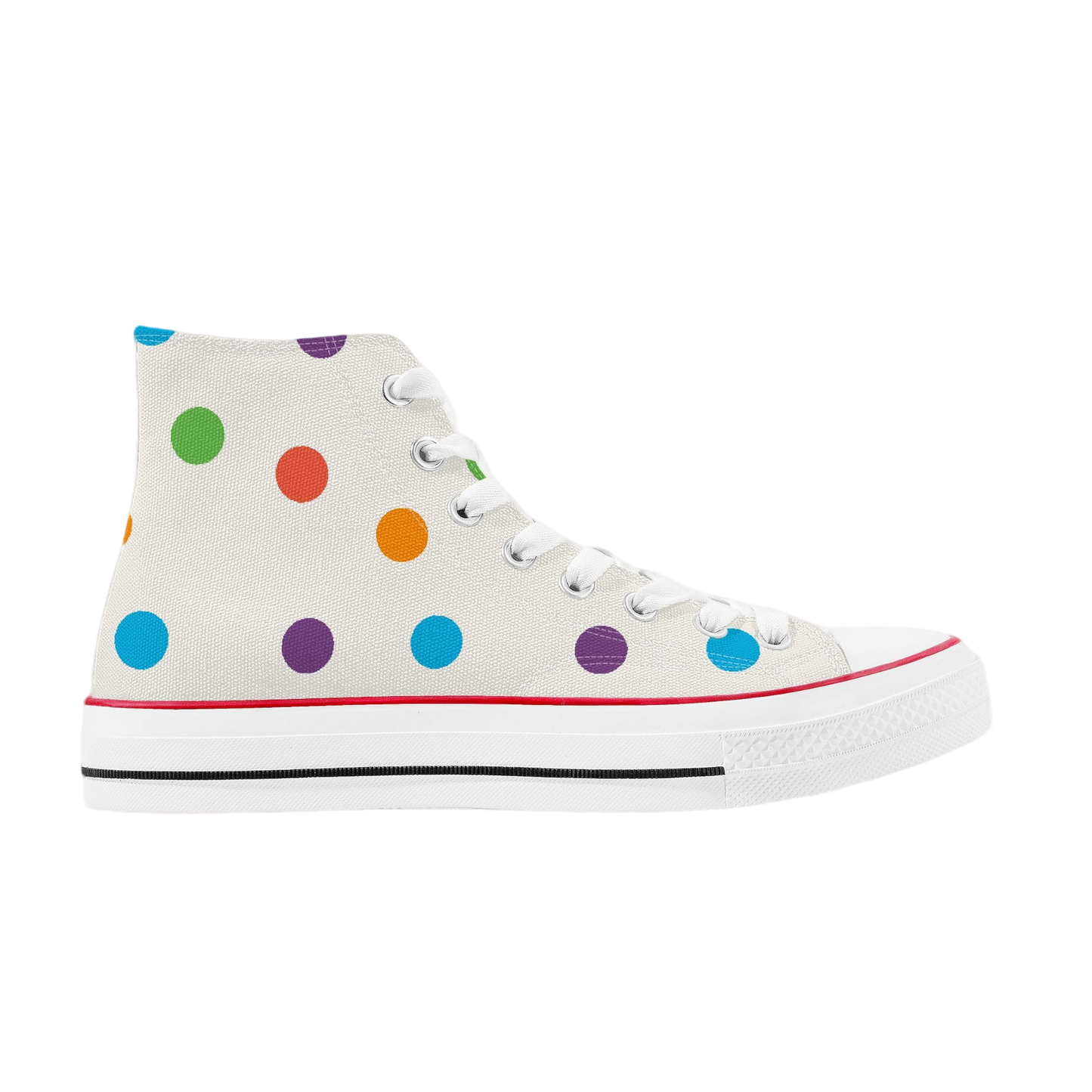 POLKA DOT ALL-OVER CHUCKS