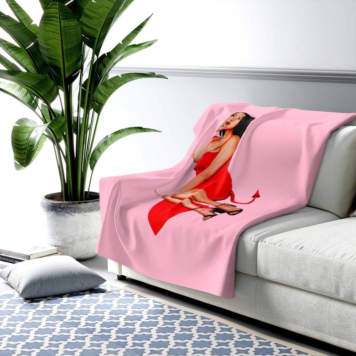 DEMON EVE SHERPA BLANKET