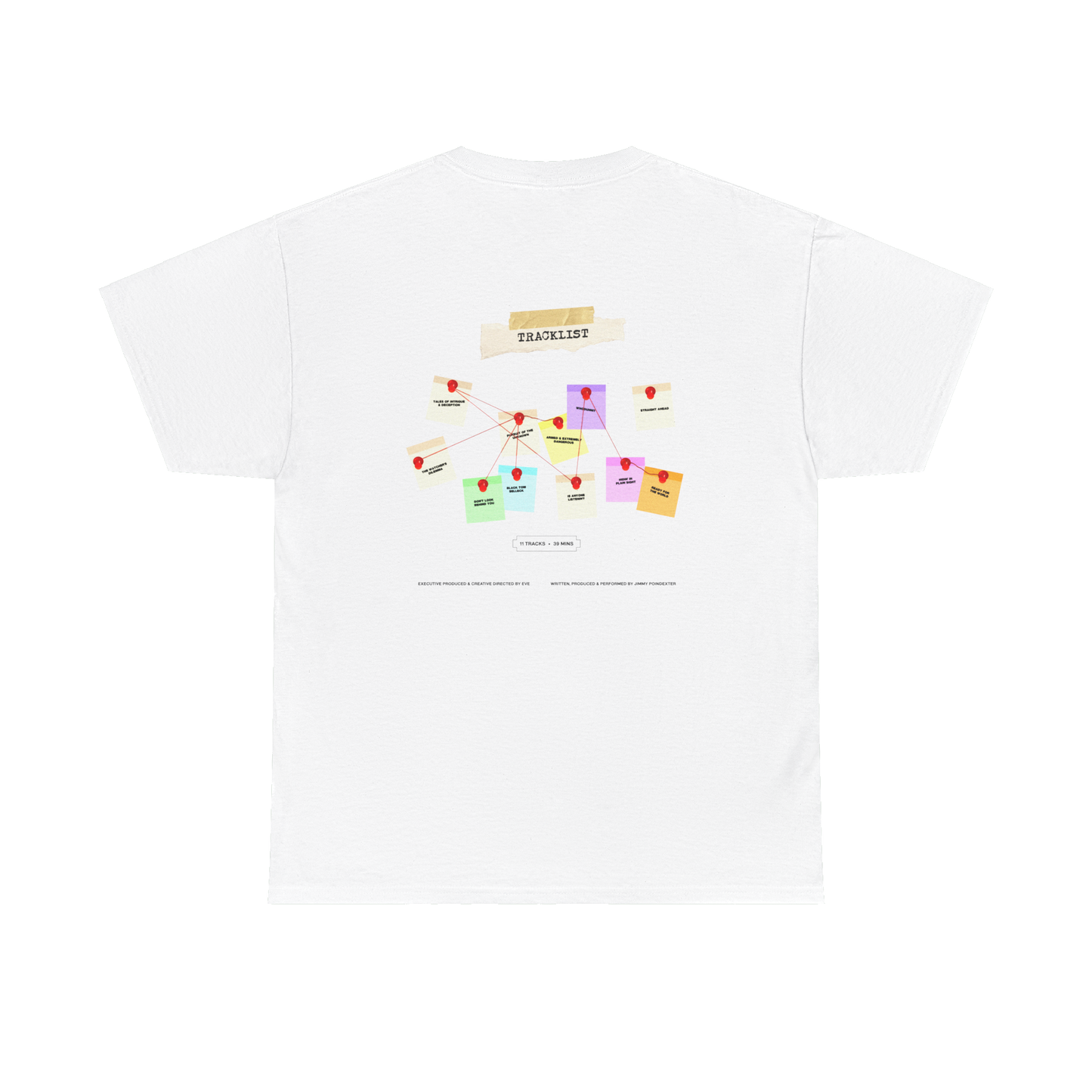 DON'T LOOK BEHIND YOU. ALBUM COVER TEE