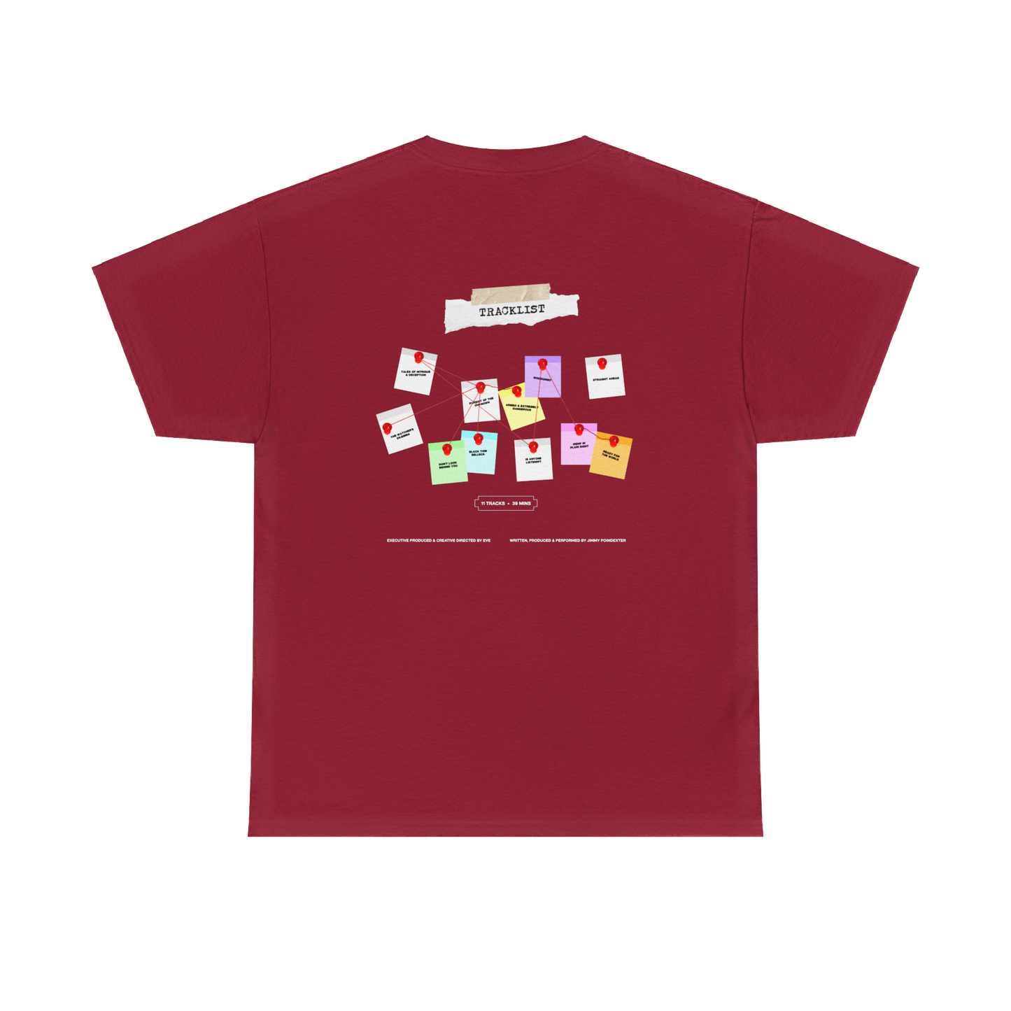 DON'T LOOK BEHIND YOU. ALBUM COVER TEE