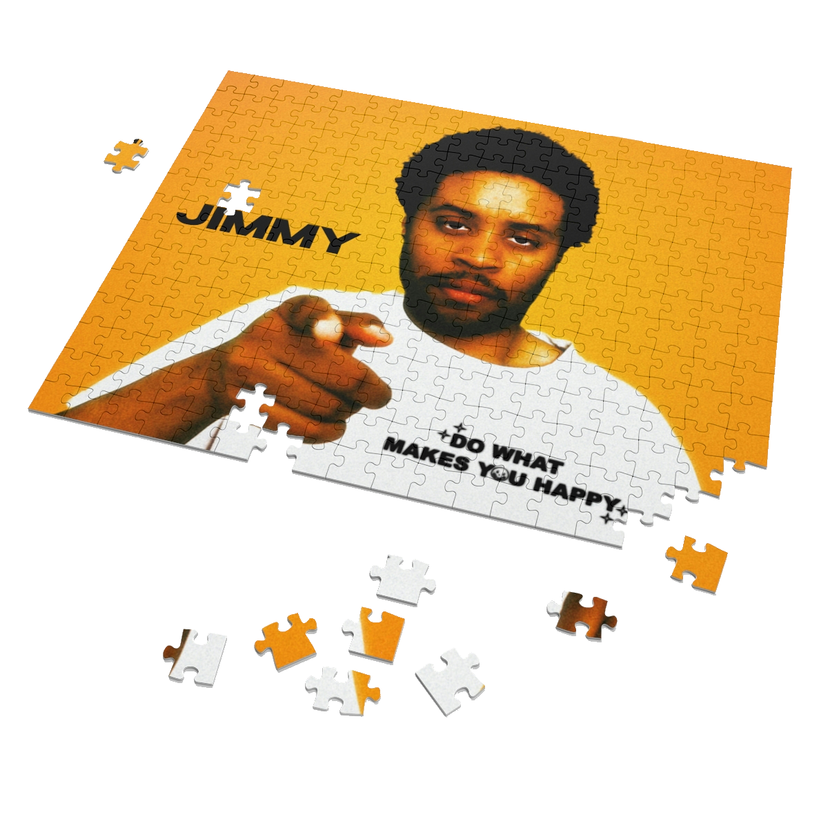 DO WHAT MAKES YOU HAPPY JIGSAW PUZZLE