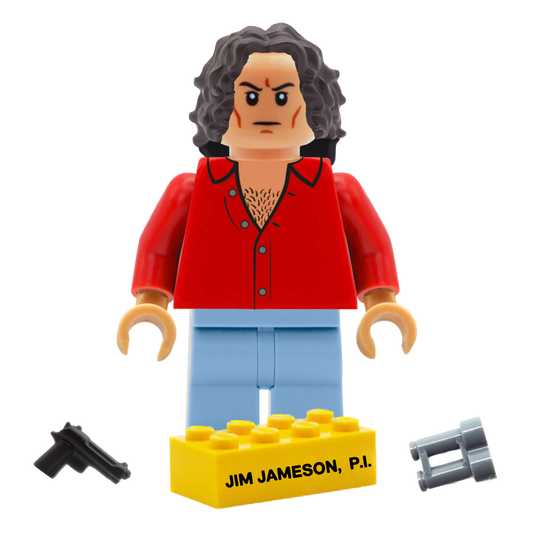 JIM JAMESON, P.I. LEGO FIGURINE