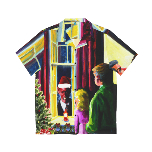 KRAMPUS BUTTON UP SHIRT