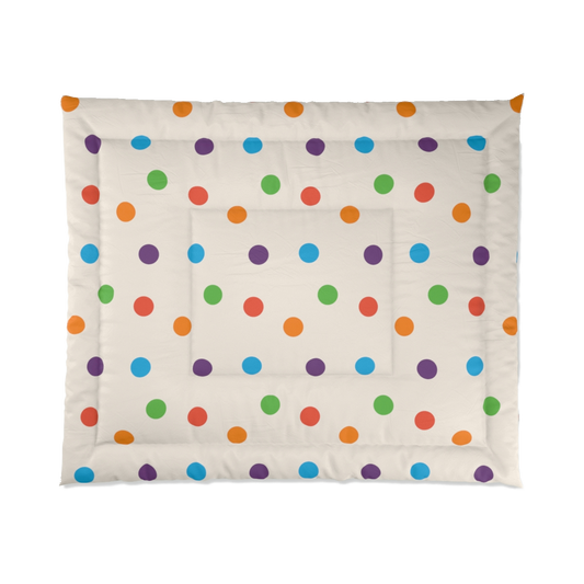 POLKA DOT ALL-OVER COMFORTER