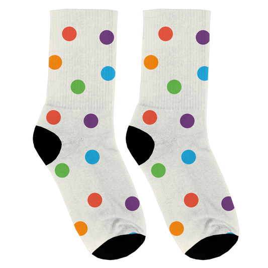 POLKA DOT ALL-OVER SOCKS