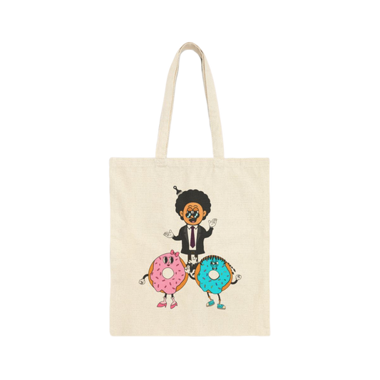 JIMMY'S DONUTS CHARACTERS TOTE BAG