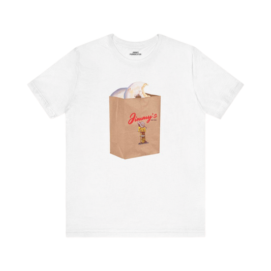 RETRO SIGN PAPER BAG TEE