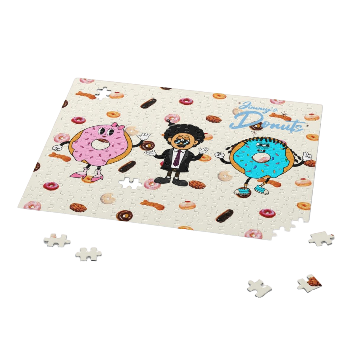 JIMMY'S DONUTS CARTOON PUZZLE