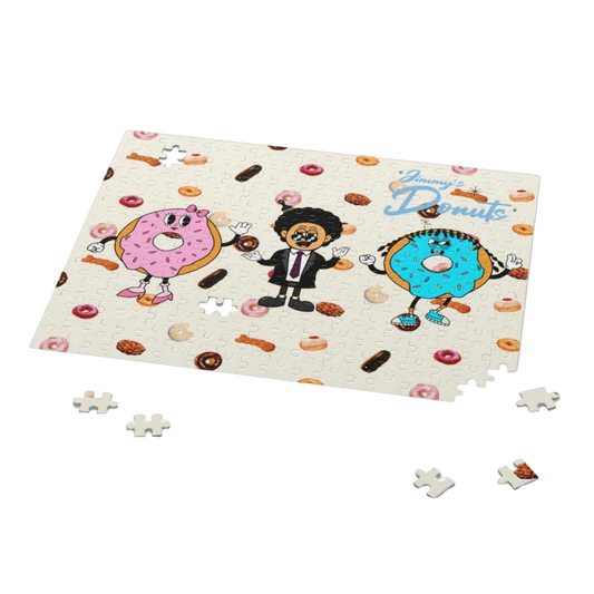 JIMMY'S DONUTS CARTOON PUZZLE